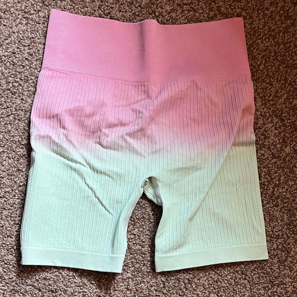Fashion Nova Ribbed Bike Shorts